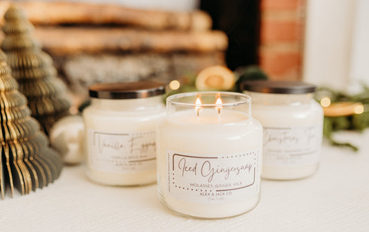 Winter Apothecary Jars