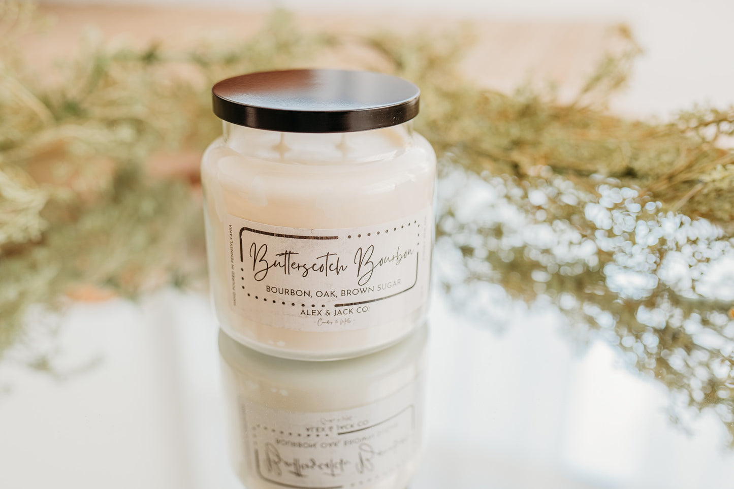 16 oz Apothecary Jar Candle